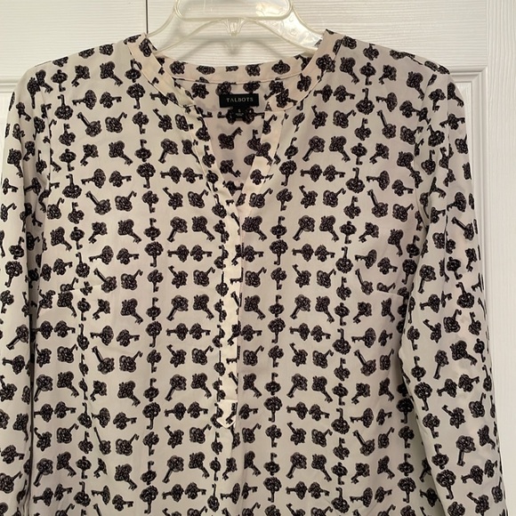 Talbots Pullover Polyester KEYS Dressy Top Small in Great Condition - Picture 7 of 16